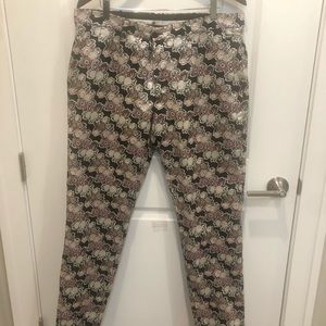 DOLCE & GABBANA FLORAL DRESS PANTS